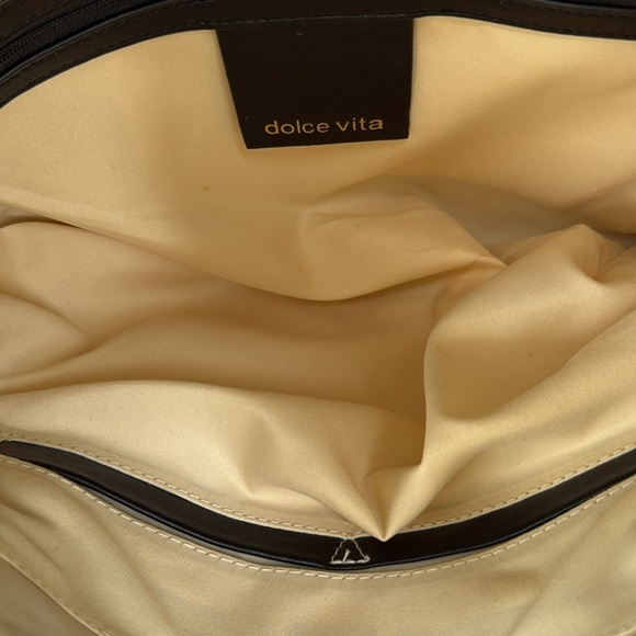 Dolce Vida Cream Woven Bag - Picture 4 of 4